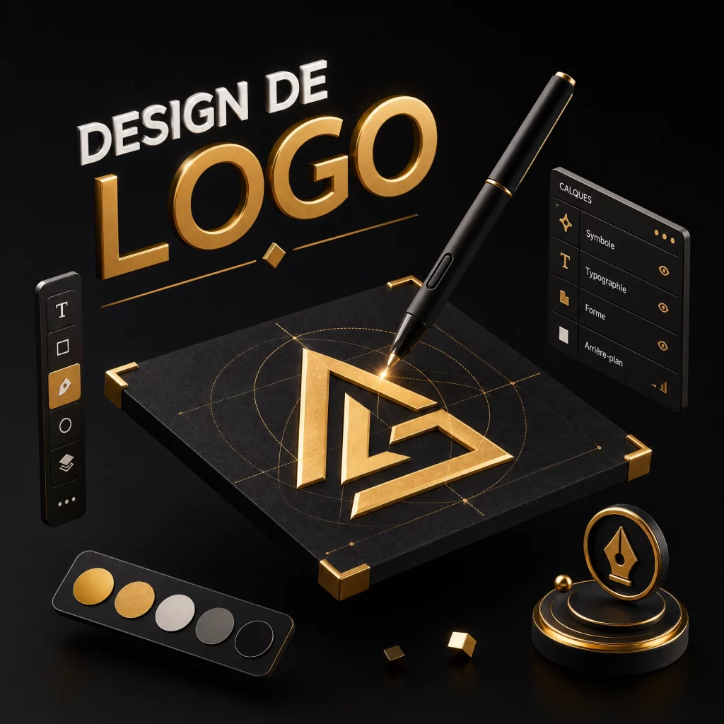 Création de logo professionnel et identité visuelle pour entreprise