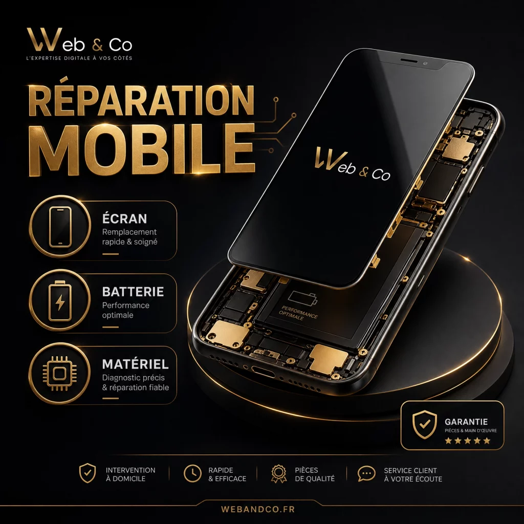 Réparation de téléphone iPhone, Samsung et Android à Denain